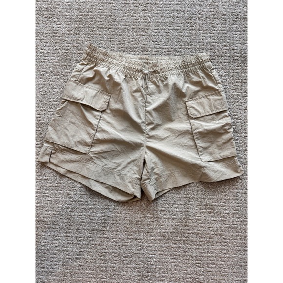 Other - Never Not Hustling‎ Cargo Khaki Lightweight Performance Quick Dry Shorts Size L